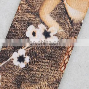 New Fashion Make it Old Style Printing Elastic Ribbon thumbnail-4