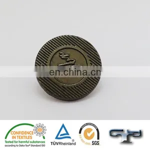 Custom Button Accessories Hardware Logo Laser Out Effect Jeans Button thumbnail-1