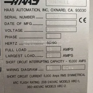 Haas MINI MILL Vertical Machining Center thumbnail-3