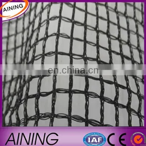 Black Plastic Small Square Hole Net/PE Plastic Safety Shade- Fence Net thumbnail-2