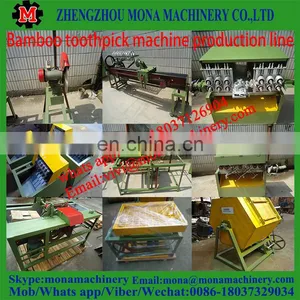 Bamboo Wood Sticks Chopsticks Incense Toothpick Making Machine thumbnail-4