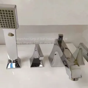Shower Faucet Deck Mounted Four Holes Installation thumbnail-2