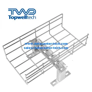 Hot Dipped Galvanised 150mm Wire Basket Cable Tray thumbnail-4