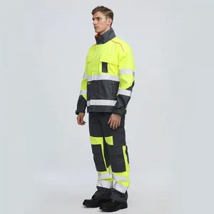 Long Sleeve Fire Resistant Welding Work Protection Suit thumbnail-4