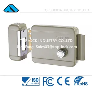 Electric Door Lock 12V Rim Lock for Left Open Door thumbnail-3