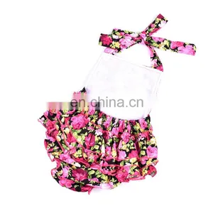 Wholesale Girl Floral Clothes Baby Kid Romper thumbnail-3