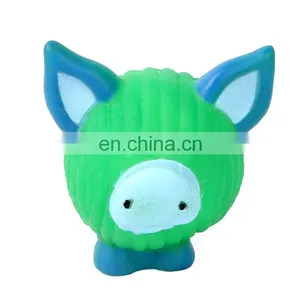 Cow Shaped Puppy Dog Toys Chewing Squeaky Vinyl Pet Toys With Sound Squeaker thumbnail-6