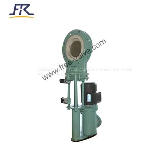Pneumatic Ceramic Slurry Slide Gate Valve With Double Ceramic Seat thumbnail-3