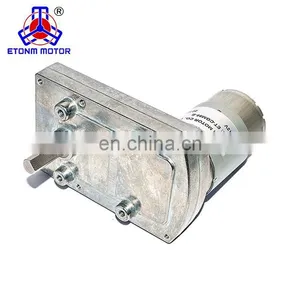Reversible 8mm Shaft Square High Torque Low Rpm Gear Motor for Golf Trolley,gear Motor With Tapped Shaft,motor Reducer thumbnail-1