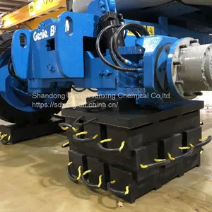 UHMWPE Outrigger Pads | Crane Plastic Cribbing Crane Cribbing Blocks thumbnail-1
