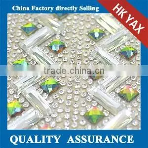 0113L High Quality Rhinestone Beaded Trimming,rhinestone Beaded Trimming for Dresses,wholesale Rhinestone Beaded Trimming thumbnail-1