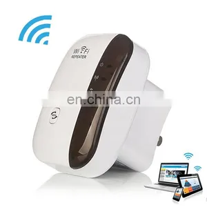 Newest 300Mbps Wireless-N Wifi Repeater 802.11N/B/G Network Router Expander Booster,Wireless WIFI Repeater Outdoor 300M Covered thumbnail-1