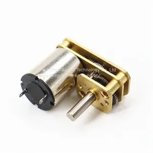 U Shape 24mm Small Diameter DC Gear Motor,12v DC Motor N20 With Micro Gear Box ,Auto Lock GEAR Motor With Encoder thumbnail-3