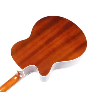 Good Price Wood Acoustic Bass 4 Strings Made in China for Sale thumbnail-5
