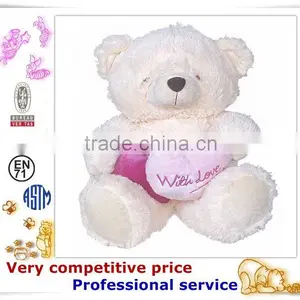 OEM Stuffed Toy,Custom Plush Toys, Stuffed Teddy Bear With Heart Toys thumbnail-1