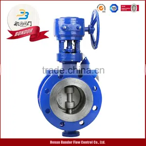 High Performance Pn16 Wafer Type Double Eccentric Butterfly Valve Dn200 thumbnail-1