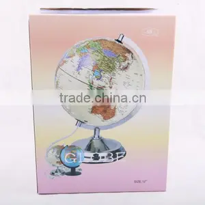 32cm Arabic Plastic Lamp Globe , Illuminated Globe thumbnail-5