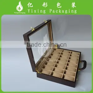 Hot Sale PU Wrist Watch 12 Slots Display Box Storage Holder Organizer Case thumbnail-1