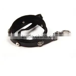 Wholesale Crystal Handmade Phone Case Fashion Skeleton Custom PU Leather Mobile Phone Key Chain thumbnail-2