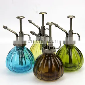 Gardening Plant Watering Glass Sprayer Fine Mist Spray Bottle With Plastic Top Pump thumbnail-1