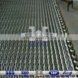 Stainless Steel Compound Balanced Weave Conveyor Belt thumbnail-1