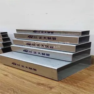 Yunnan Q235 Square Tube Wholesale Hot Dip Galvanized Square Tube 40 * 80 * 3 Square Tube Kunming Sales Square Tube thumbnail-1