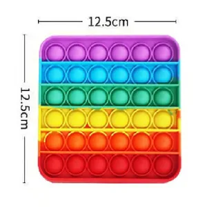 Pops Fidget Toy Pop Popper Sensory Relief Stress Bubble Figetget Toy Popet Kids Popitz Poppits Popet Rainbow Toy thumbnail-2