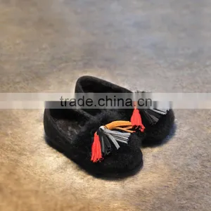 C22526B Latest Winter Shoes Kids Fashion Wool Shoes thumbnail-3