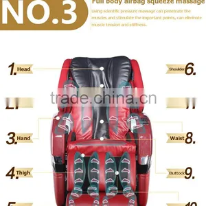 ShiKang Luxury Full Body Electric Office Massage Chair With Shoulder Air Bag AK-3030 thumbnail-4