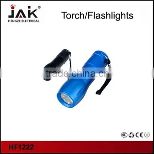 9pcs LED HF1222 JAK Ninghai Aluminium Flashlight thumbnail-1