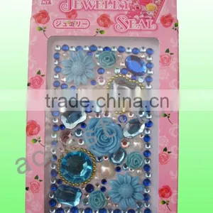 Rhinestone Mobile Phone Stickers for Iphone 4g thumbnail-1