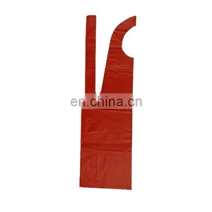 Disposable HDPE LDPE Waterproof Tear-Resistant Food Kitchen Medical Plastic PE Apron thumbnail-3