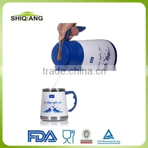 2L New Quality Product Promotional Gift Set Tea Pot With Cup thumbnail-1