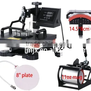 4 in 1 Multifuction Combo Heat Press Machine Heat Transfer Paper Printing Machine thumbnail-1