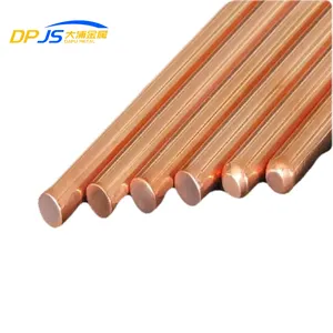 Copper Manufacturing Copper Bars C1020/c1100/c1221/c1201/c1220 Astm, Aisi Standard Copper Rod Round Bar thumbnail-1