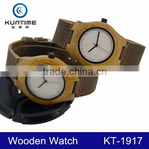 2015 Wholesale New Design Custom Logo Wooden Watch thumbnail-6