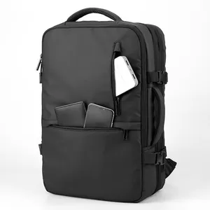Travel Backpack Carry On Travel Rucksack Expandable Travel Backpack Luggage Carry-on Bag thumbnail-1
