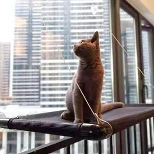 Meow Love Hanging Wall Grey Window Seat Pet Cat Hammock Strong Bearing Heavy Comfort thumbnail-3