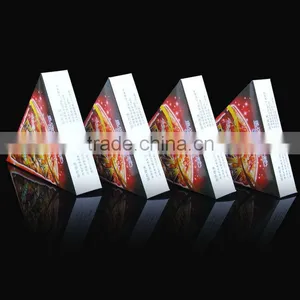 Triangle Pizza Box, Mini Food Packaging Box for Pizza, Triangle Sandwich Box for Packaging thumbnail-1