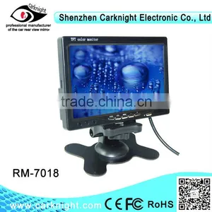 Car Accessories 7'' TFT-LCD Car Monitor With Remote Control thumbnail-1
