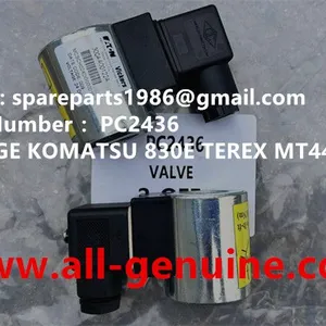 PC2436 VALVE GE MT4400AC MT3600 KOMATSU 8830E 930E TEREX BELAZ 75131 MINING DUMP TRUCK HAULER thumbnail-1