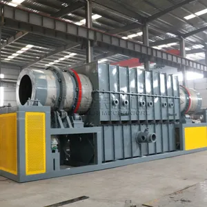 Hot Selling Smokeless Continuous Rotary Biochar Charcoal Carbonization Furnace for Coconut Shell thumbnail-2