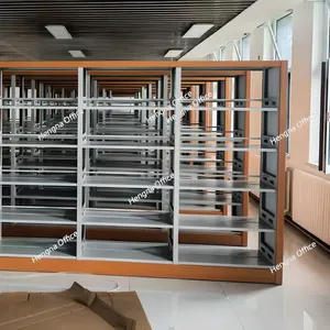 Compact Mobile Shelving for Libraries | High-Capacity Rolling Shelves thumbnail-2