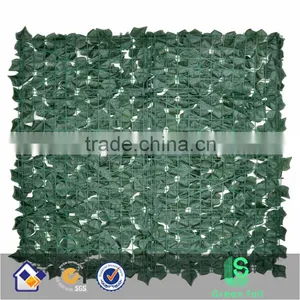 39" Height X156" Length Simulation Leaves Fence Decorations/garden Decoration Green Artificial Leaf Ivy Fences thumbnail-3