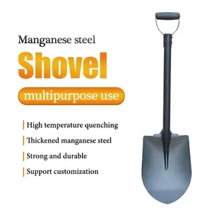 Heavy Duty Agricultural Spade Made of Rail Steel for Hard Soil Digging and Farm Use thumbnail-2