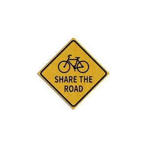 Custom Reflective Stickers for Bicycle Lane Signs, Parking Signs and Type II EGP Traffic Sign Sheeting thumbnail-3