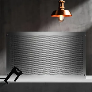 Stainless Steel Wire SS 304 Perforated Mesh Screen Plate With Round Holes Corrosion Resistant Silver 0.8-100mm Aperture thumbnail-3