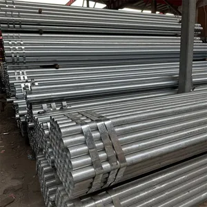 Hot Dipped Galvanized Scaffolding Steel Pipe BS1139 48.3mm Q235B For Construction Scaffold thumbnail-2