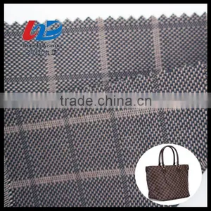 100%Polyester Yarn Dyed Plaid Oxford Fabric With PU/PVC Coating For Bags/Luggages/Shoes/Tent Using thumbnail-1