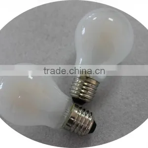 A60 Frosted Global Clear Glass 230v Filament Candle Lamp 6w E27 Cob Led Filament Bulb Light Quality Choice thumbnail-1